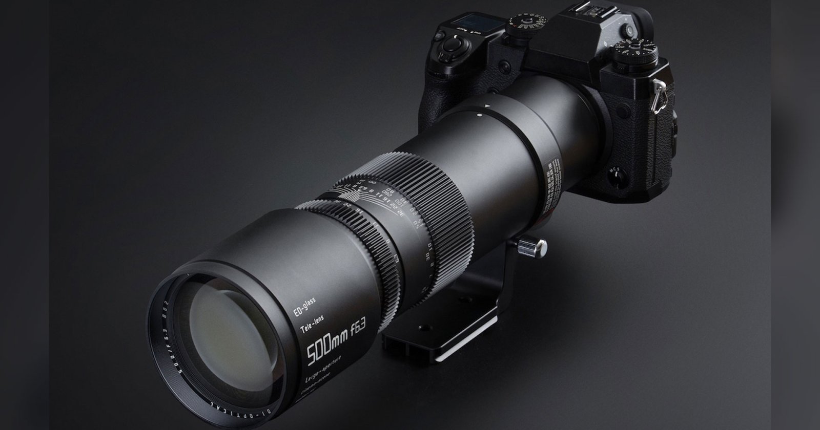 TTArtisan 500mm F6.3 เลนส์มือหมุนซูเปอร์เทเลโฟโต เปิดตัวเมาท์ใหม่ X/GFX/F/EF