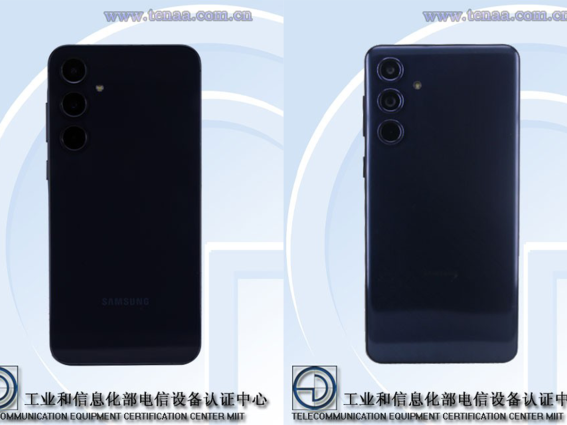 หลุดภาพดีไซน์ของ Samsung Galaxy A55 และ C55 จากข้อมูลของ TENAA