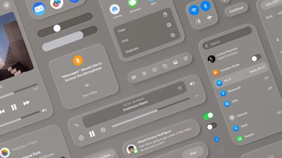 iOS 18 จะปรับดีไซน์ใหม่ให้คล้ายกับ visionOS