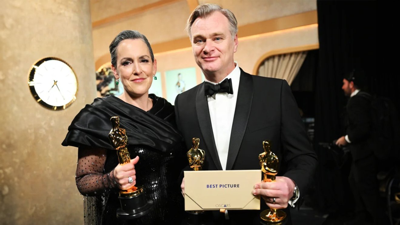 Christopher Nolan, Emma Thomas oscars 2024