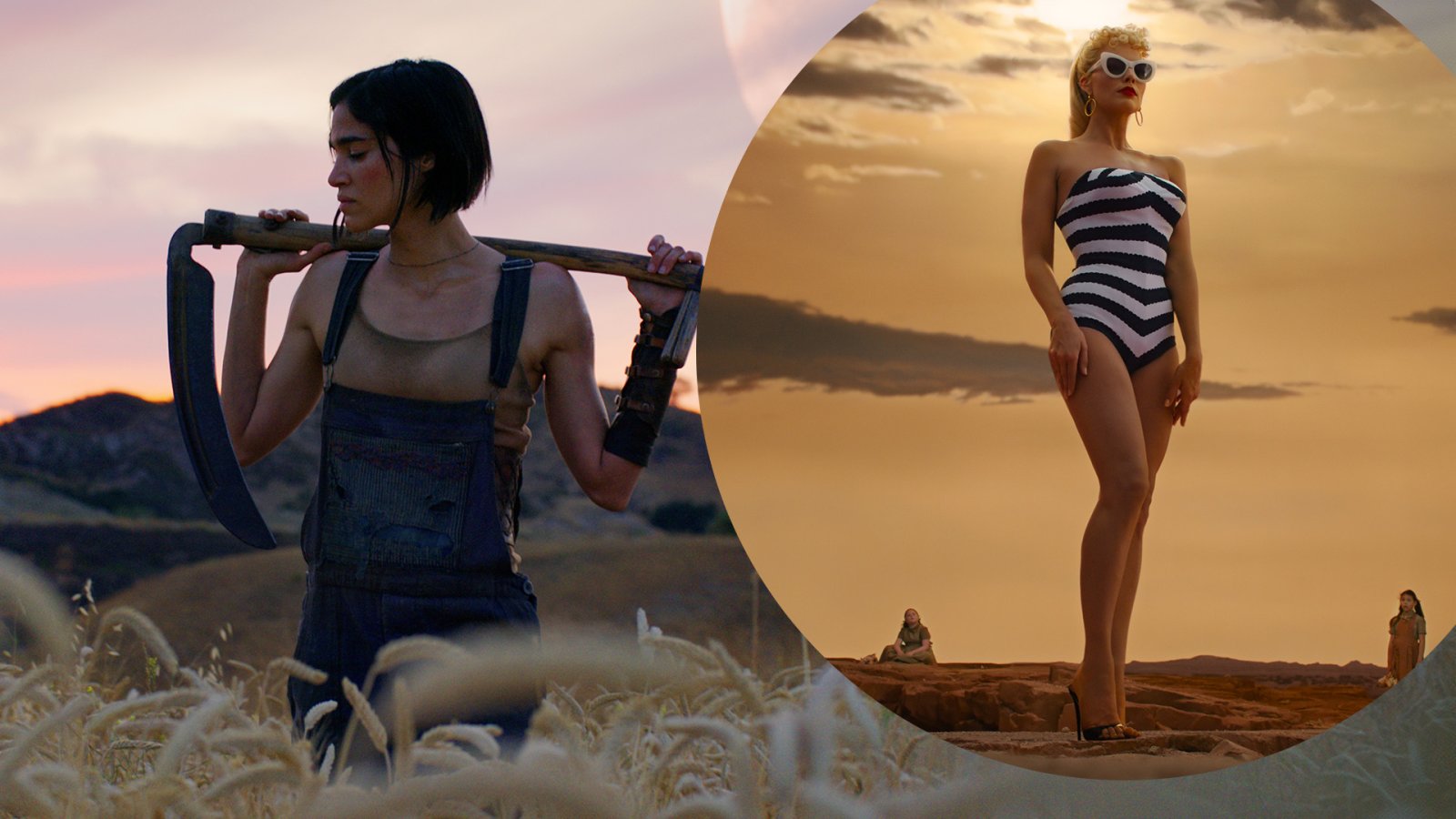 Sofia Boutella Rebel Moon Margot Robbie Barbie