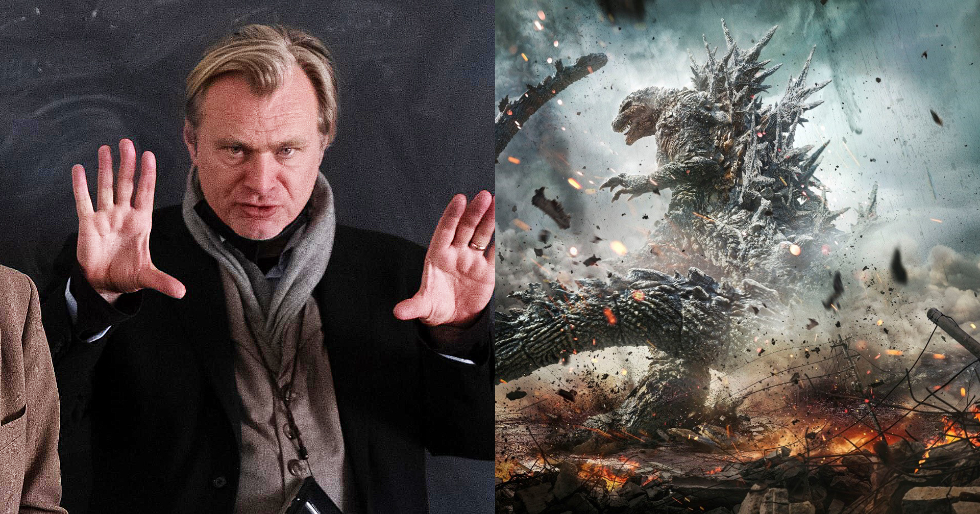 Christopher Nolan ยังต้องออกมาชื่นชมความยอดเยี่ยมของ Godzilla Minus One