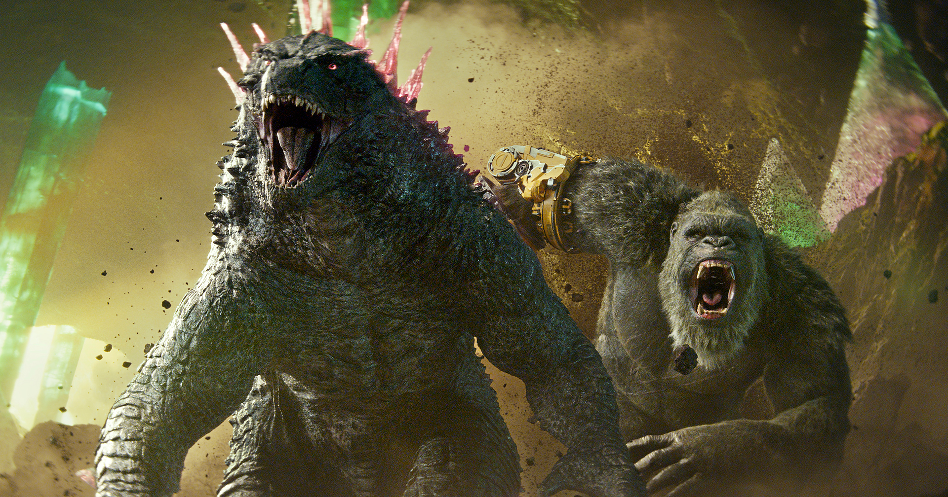 รวมร่าง! Kong กระโดดขี่หลัง Godzilla ในทีเซอร์ล่าสุดของ ‘Godzilla x Kong: The New Empire’