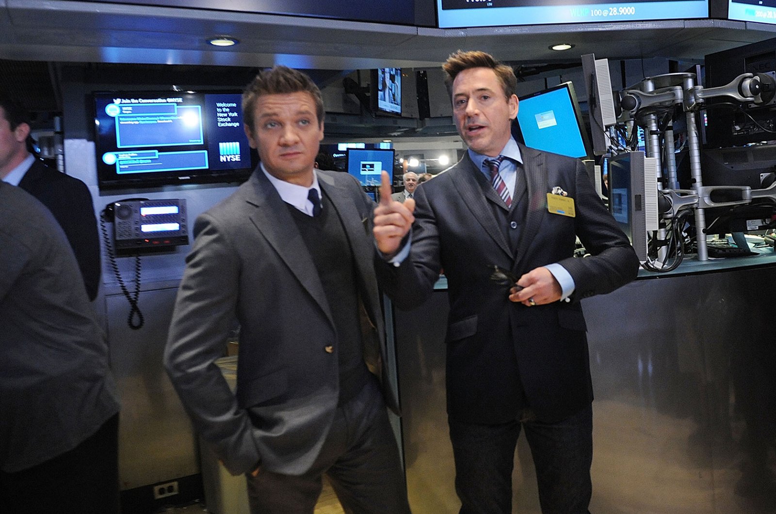 Jeremy Renner Robert Downey Jr.