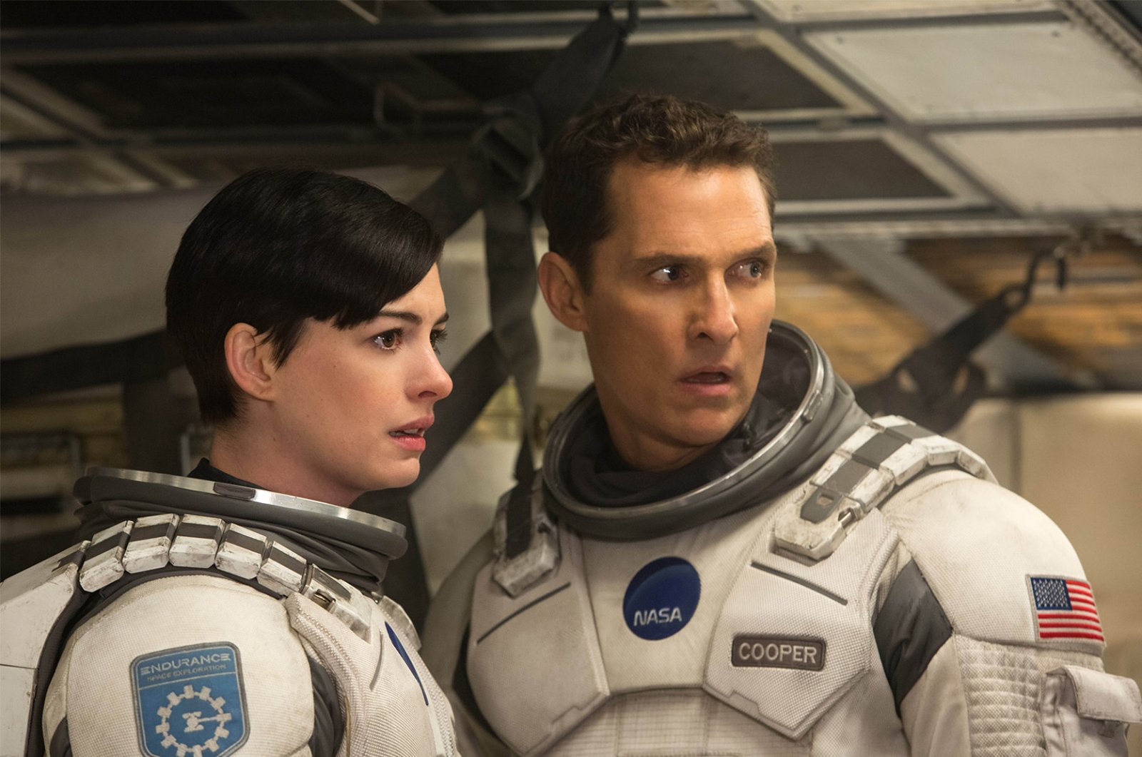 Matthew McConaughey Anne Hathaway Interstellar