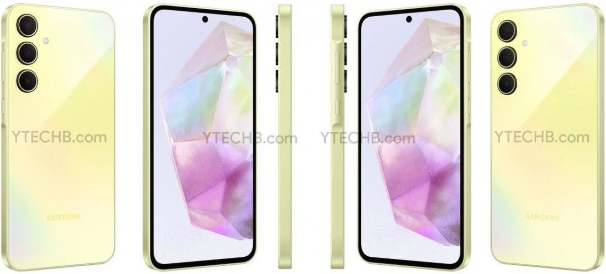 Samsung Galaxy A35 render