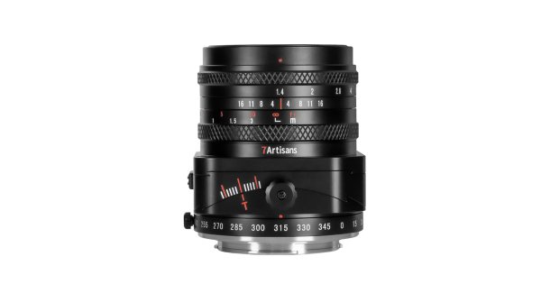 เปิดตัว 7Artisans 50mm F1.4 เลนส์ Tilt-Shift มือหมุน สำหรับกล้องมิเรอร์เลส APS-C