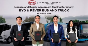 REVER ต่อยอดธุรกิจ BYD ลุยตั้งโรงงานรถบรรทุกไฟฟ้านอกจีนแห่งแรกในไทย