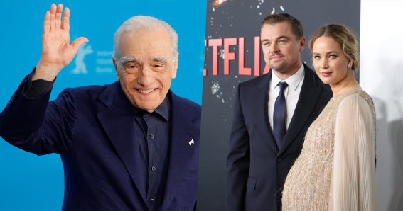 Leonardo DiCaprio Jennifer Lawrence Matin Scorsese