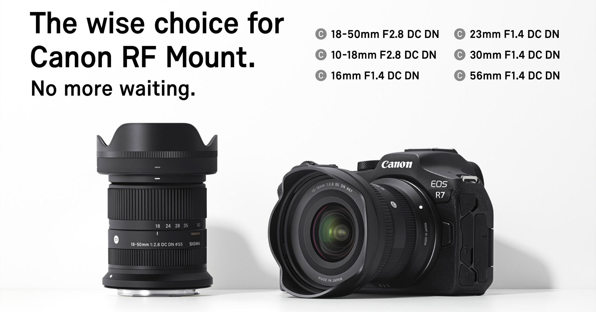 SIGMA เผย ยังไม่มีแผนเปิดตัวเลนส์ Full frame สำหรับเมาท์ Canon RF