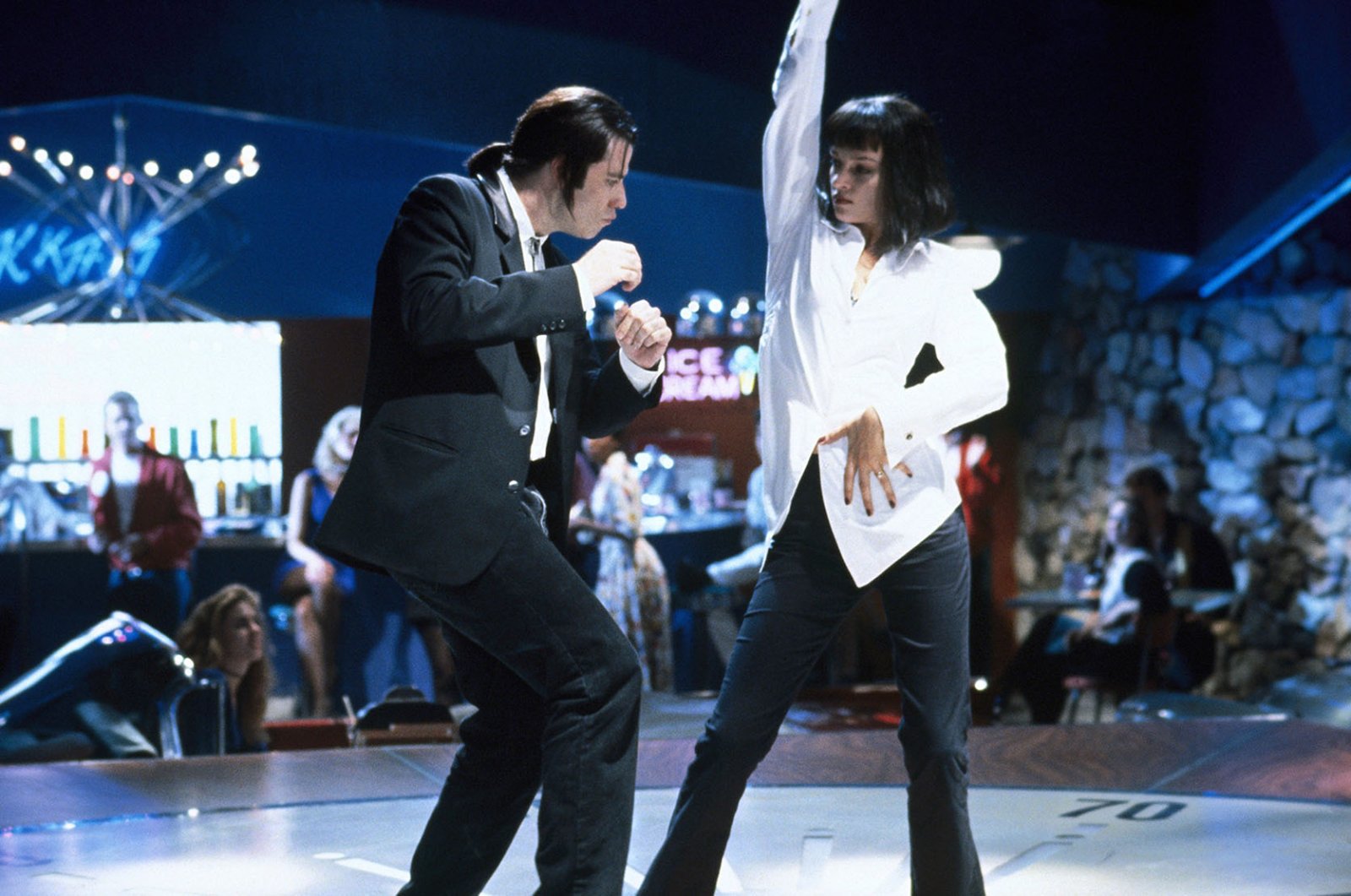 Uma Thurman John Travolta Pulp Fiction (1994)