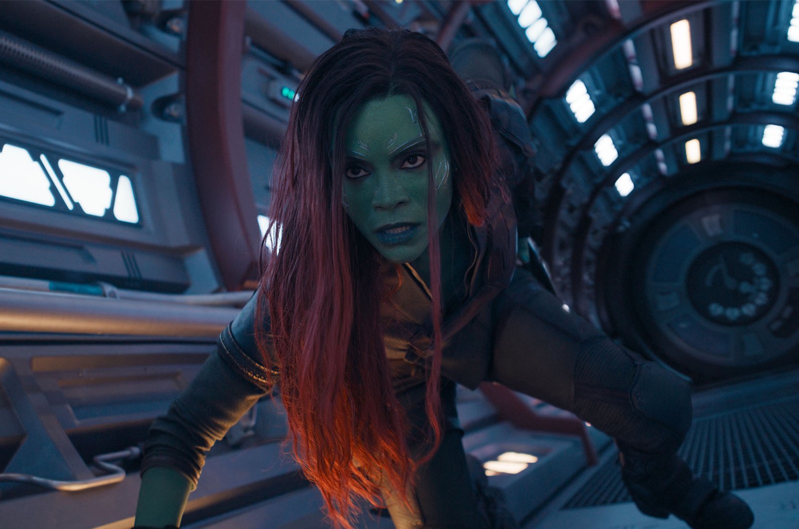 Chris Pratt and Zoe Saldana in Guardians of the Galaxy Vol. 3 (2023)