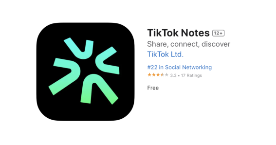 TikTok Notes แอปเน้นรูปภาพคู่แข่ง Instagram เปิดให้ดาวน์โหลดแล้ว