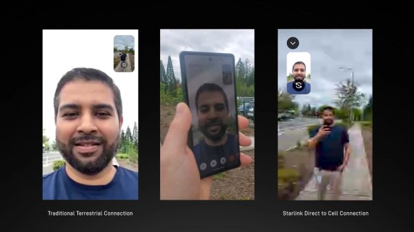 Starlink แสดงการทดสอบวิดีโอคอลผ่านดาวเทียม Direct to Cell ครั้งแรก