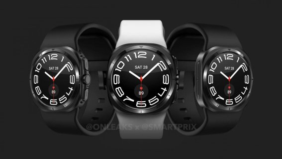 หลุดภาพเรนเดอร์ Samsung Galaxy Watch7 Ultra (?) ที่มีดีไซน์หน้าปัดแบบผสมทั้งกลมและเหลี่ยม