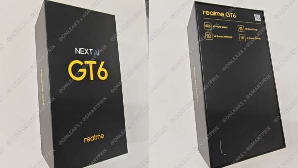 หลุดภาพกล่อง Realme GT6 เผยรุ่นนี้เน้น AI ตามเทรนด์โลก!