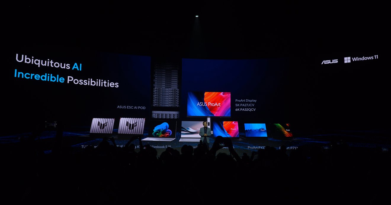 ASUS เปิดตัวโน้ตบุ๊กอัปเดตทุกไลน์อัป ที่พร้อมรองรับ Copilot+ PC ในงาน Computex 2024