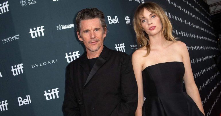 Ethan Hawke Maya Hawke