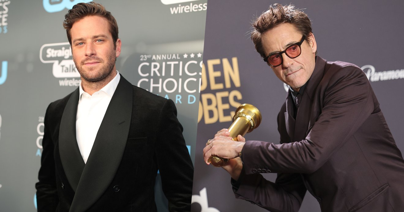 Armie Hammer Robert Downey Jr