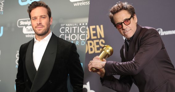 Armie Hammer Robert Downey Jr