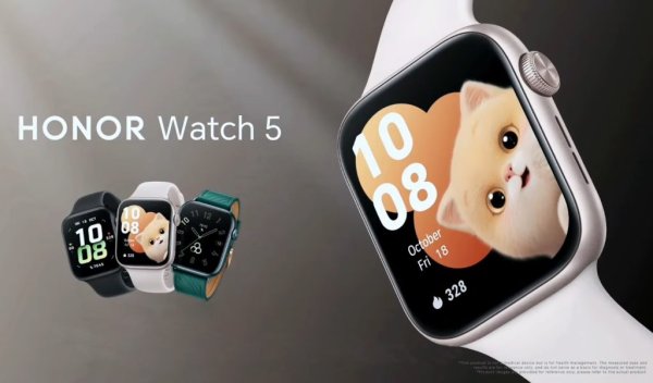 เปิดตัว Honor Watch 5 รุ่นจำหน่ายทั่วโลก แบตเตอรี่นาน 15 วัน