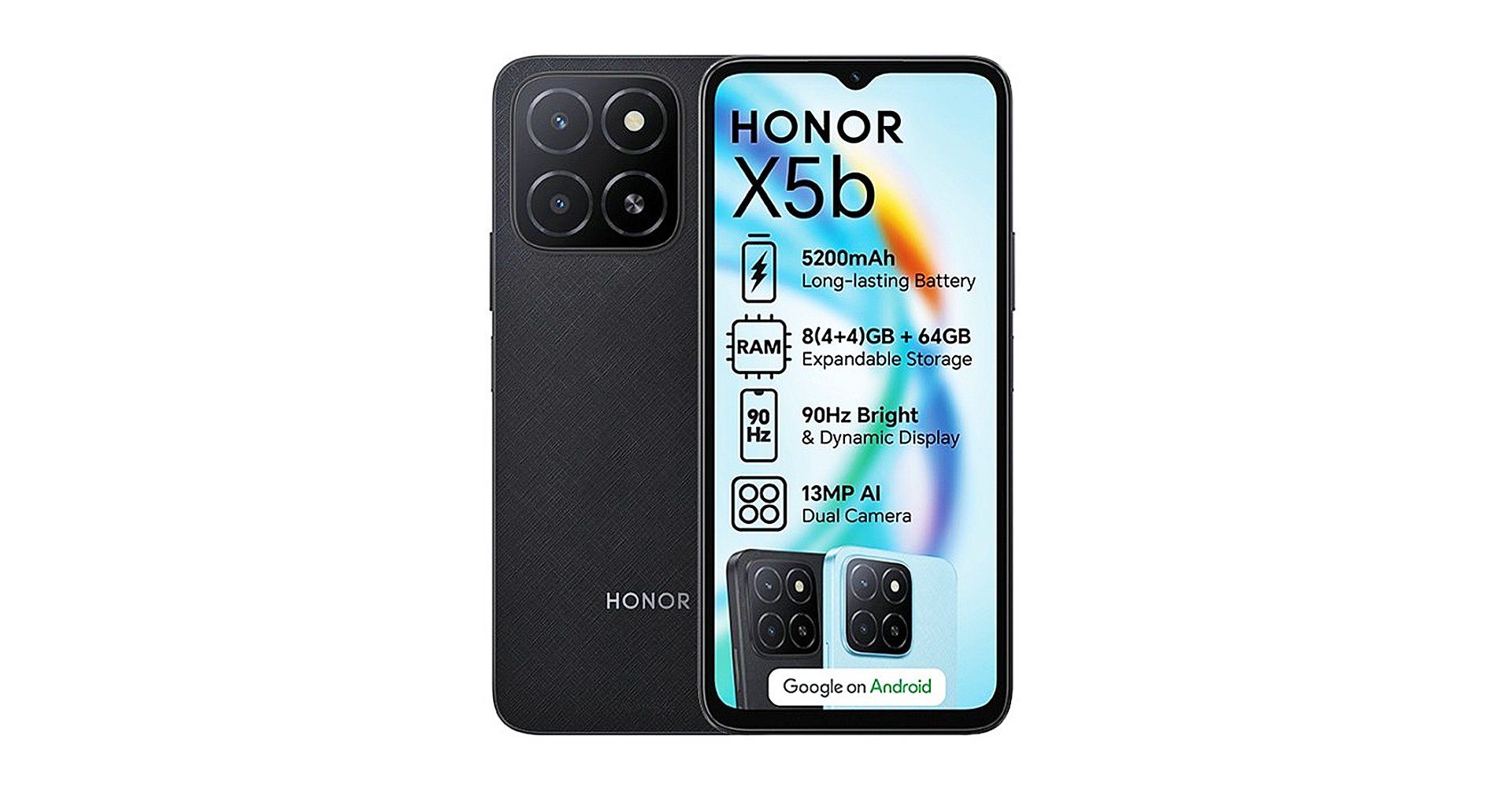 Honor เปิดตัว X5b และ X5b Plus : สมาร์ตโฟนระดับเริ่มต้น ขุมพลัง MediaTek ในราคาเริ่มต้น 2,700 บาท
