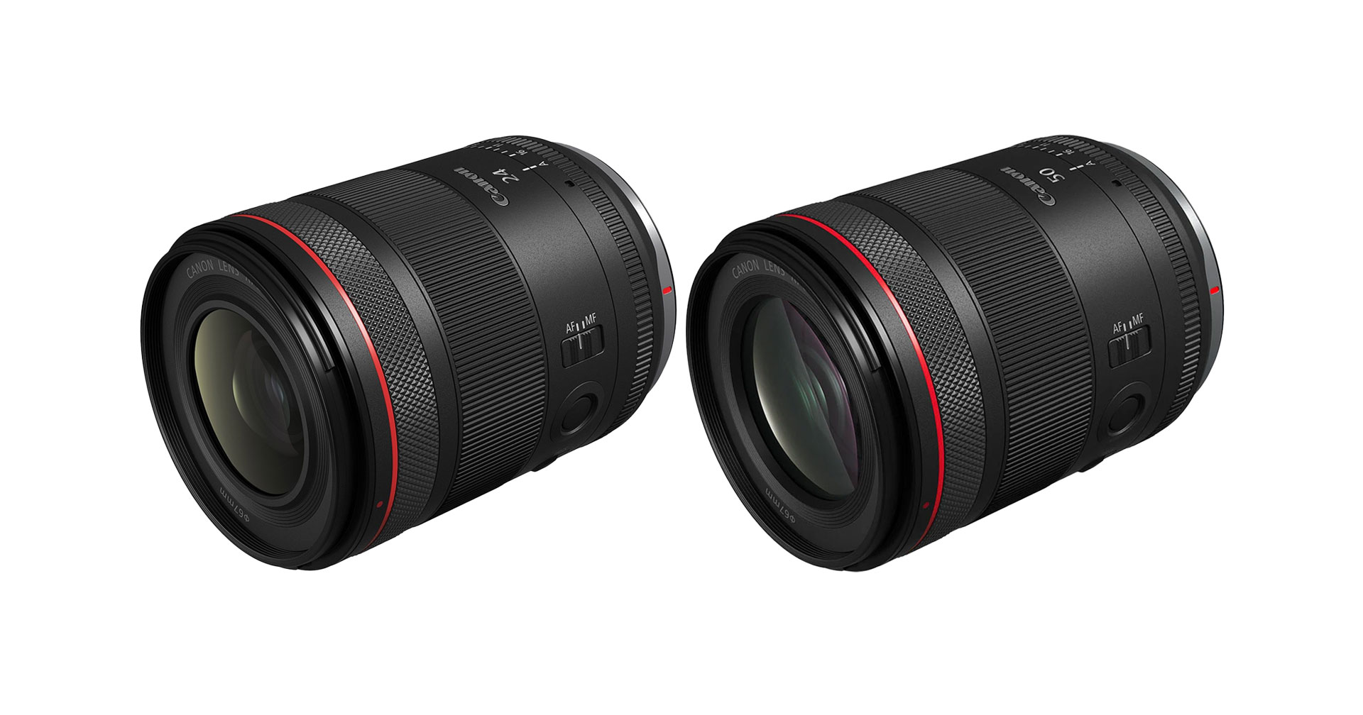 เปิดราคาไทย Canon RF 24mm F1.4L VCM และ RF 50mm F1.4L VCM เลนส์ Hybrid ส่งท้ายปี !