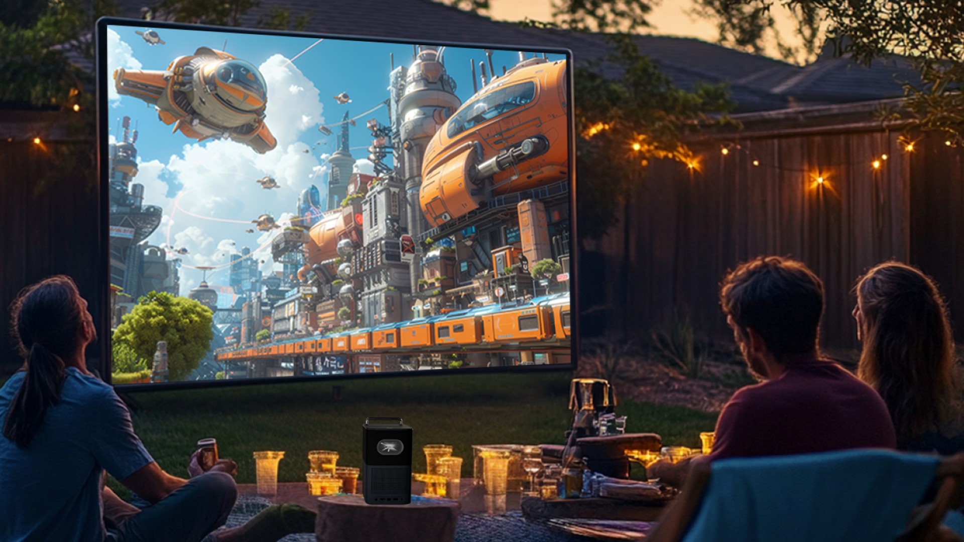 TCL เปิดตัวโปรเจกเตอร์ A1 ในแบบพกพารุ่นแรกที่มาพร้อมด้วยลำโพงในตัว