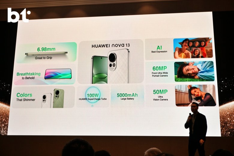 Huawei เปิดตัวแท็บเล็ต MatePad 12 X, สมาร์ตโฟนพับ Mate X6, มือถือตัวกลาง nova 13 และหูฟังตัวท็อป Freebuds Pro 4