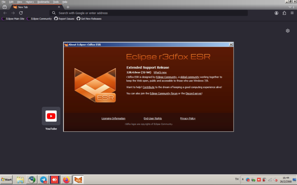 Firefox ESR ขยายสนับสนุน Windows 7/8/8.1 และ macOS 10.15 หรือต่ำกว่า ...