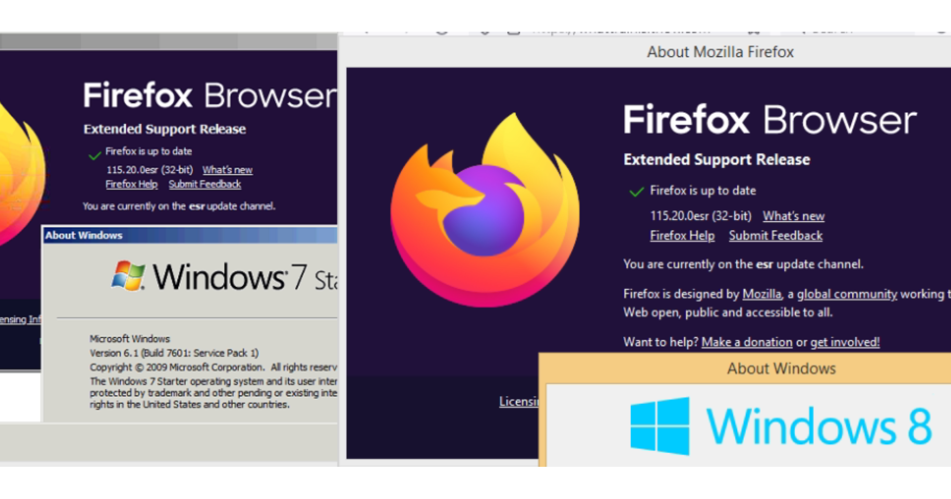 Firefox ESR ขยายสนับสนุน Windows 7/8/8.1 และ macOS 10.15 หรือต่ำกว่า เตรียมส่งไม้ต่อให้ r3dfox แต่ยังสนับสนุน Android 5 ขึ้นไปอยู่