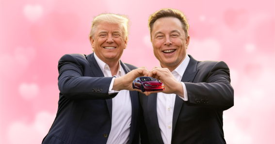 พี่จะอยู่ข้างมัสก์เสมอ ! โดนัลด์ ทรัมป์ ประกาศซื้อรถ Tesla เพื่อแสดงความเชื่อมั่นใน อีลอน มัสก์