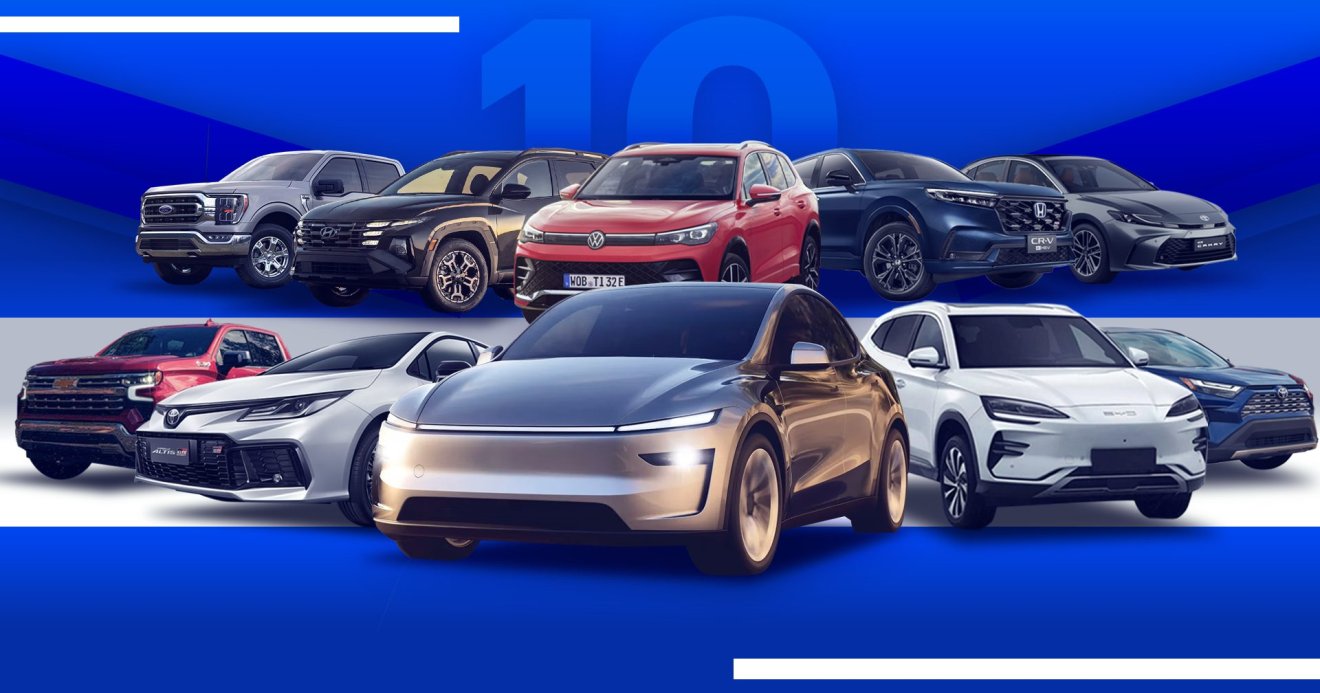 [บทความ] เปิด 10 รถยนต์สุดฮิตทั่วโลกในปี 2024 Tesla ยังแรงแต่ Toyota และ BYD จี้ติดทุกก้าว !