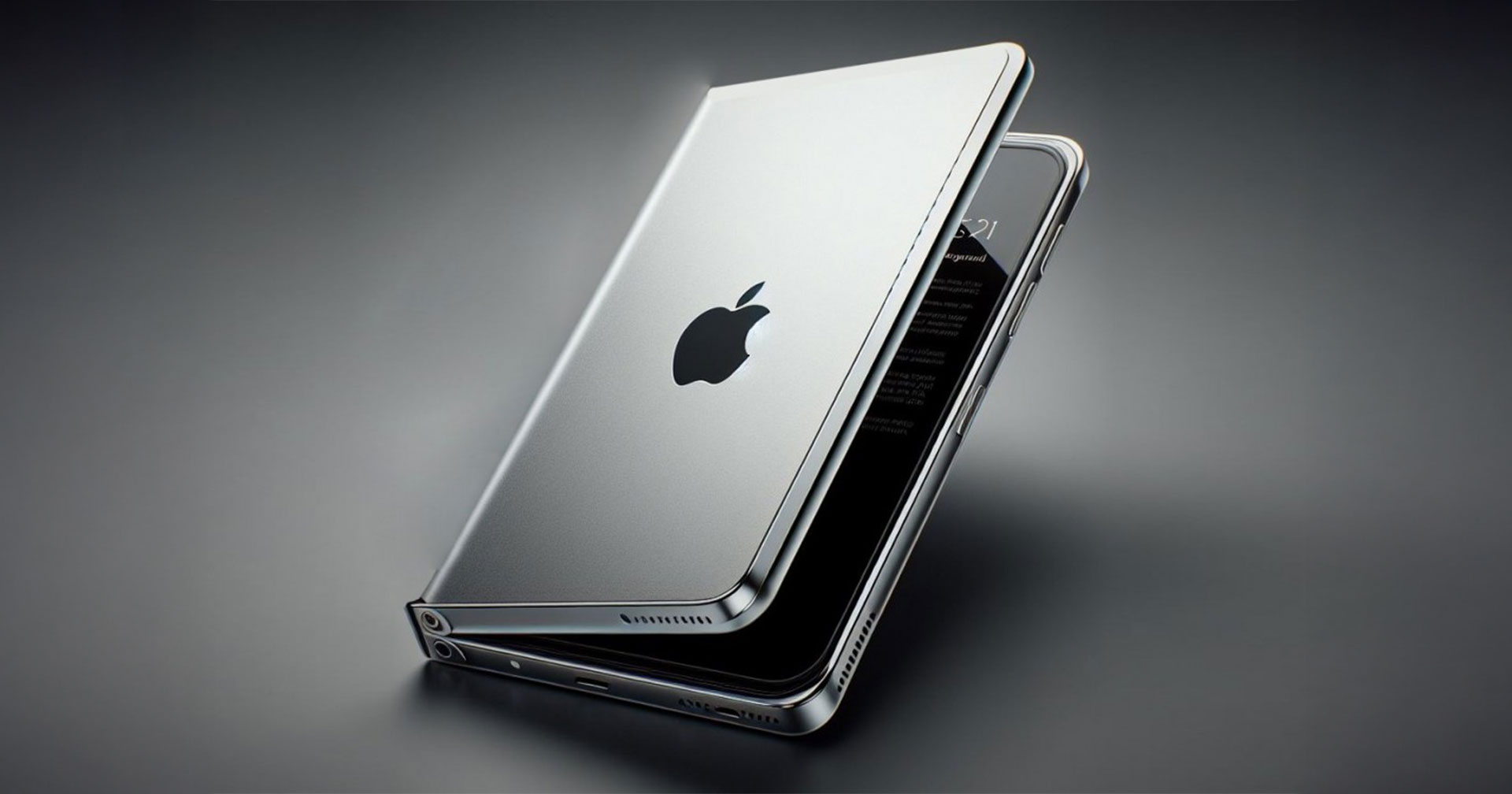 ลือ iPhone จอพับอีกรอบ ! อาจ ‘พับเหมือนหนังสือ’ และมีขนาด 7.8 นิ้ว !