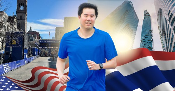 “หมอคิด” ซีอีโอ Rise วิ่งระดมทุนเพื่อเด็กไทย-สหรัฐฯ ใน Boston Marathon ครั้งที่ 129