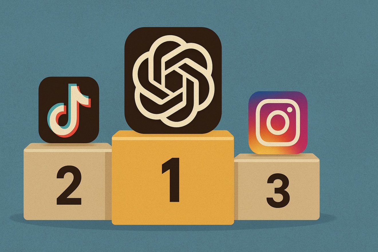ChatGPT ขึ้นแท่นยอดดาวน์โหลดอันดับ 1 ของเหล่าวัยรุ่น GenZ ทิ้งห่าง TikTok