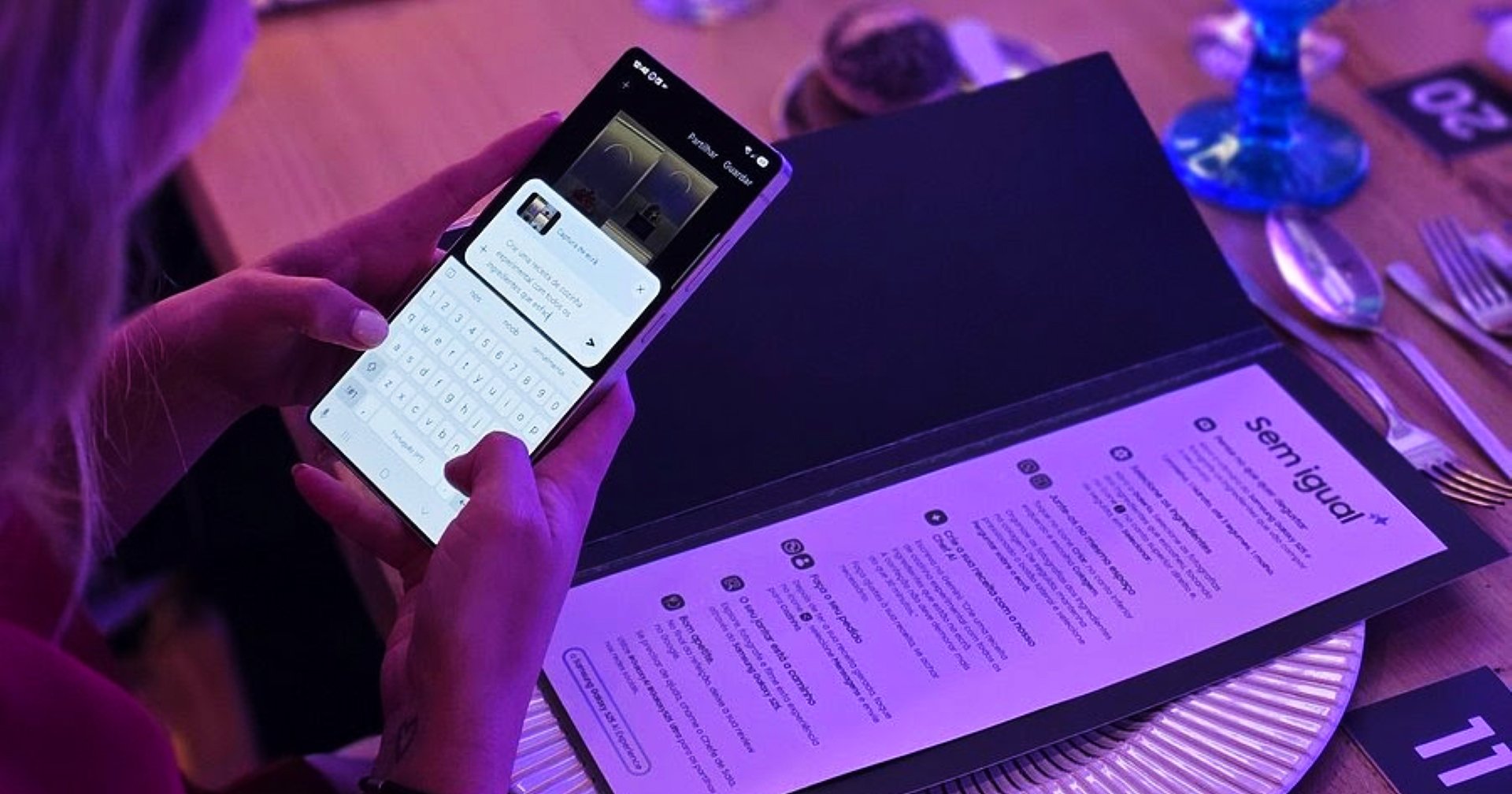 Samsung เปิดภัตตาคารขับเคลื่อนด้วย AI : ใช้ Galaxy AI คิดเมนูที่มีเพียงจานเดียวในโลก
