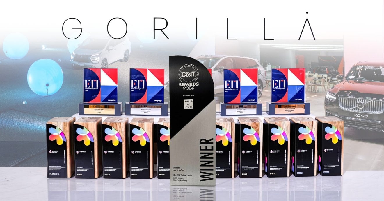 เส้นทางของ Gorilla Company Limited เอเจนซีไทยฝีมือระดับโลก ที่ยกระดับ Brand Experience ของลูกค้าสู่เวทีสากล