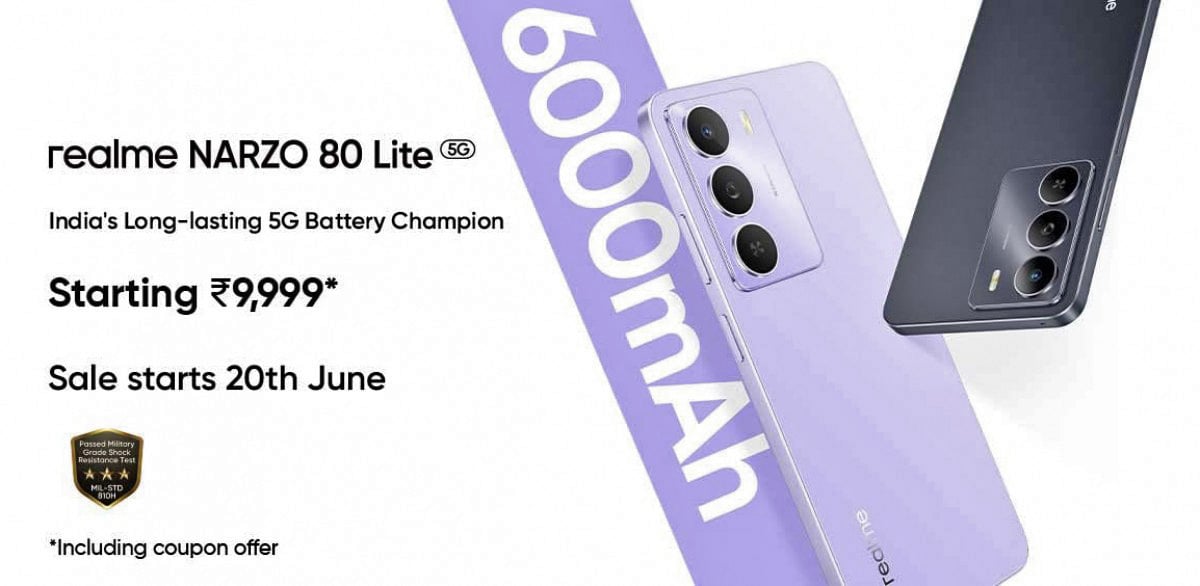 realme Narzo 80 Lite