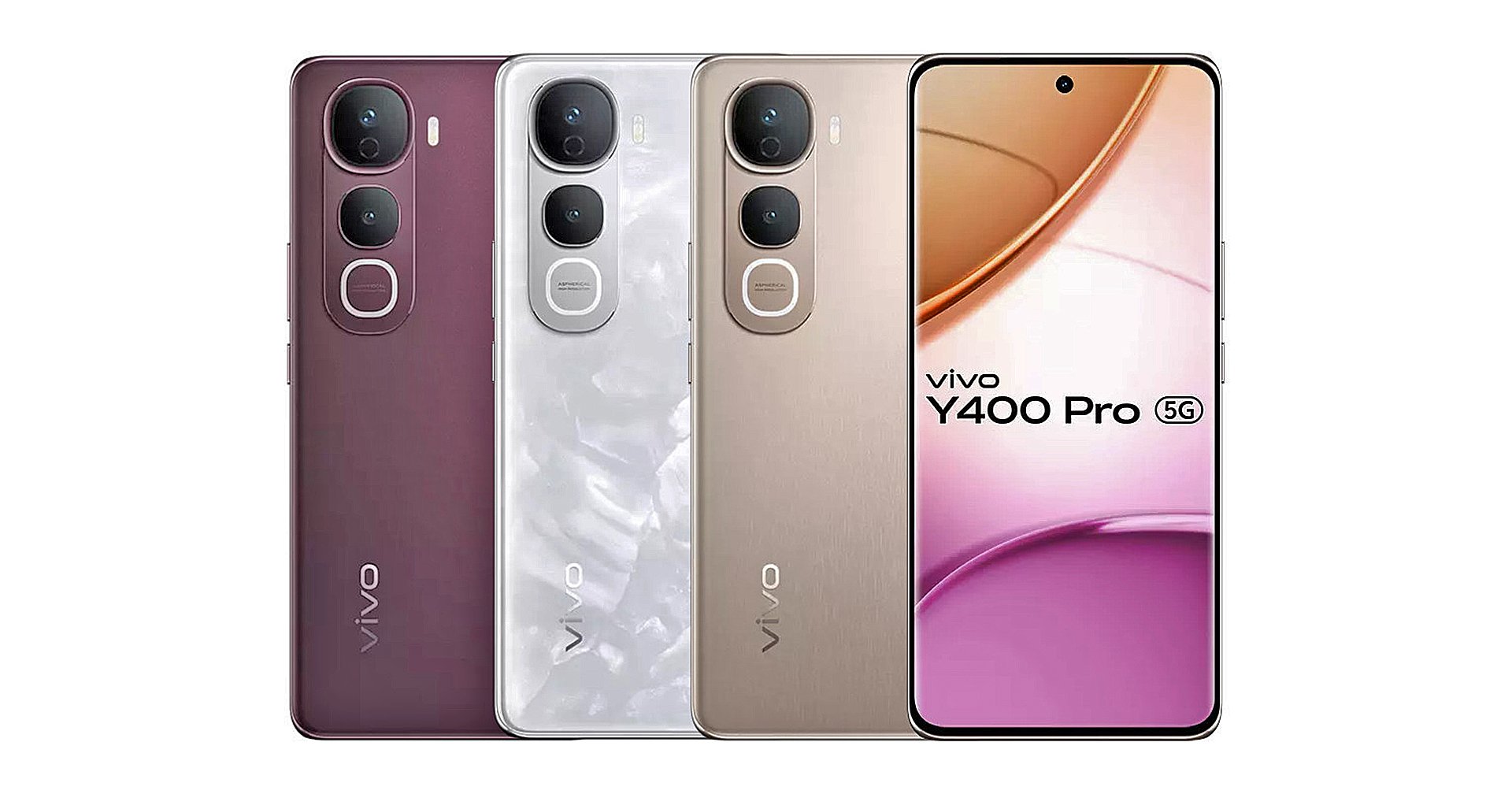 vivo เปิดตัว Y400 Pro : จอ AMOLED สว่างสุด ๆ, กล้อง 50 ล้านพิกเซล, ชาร์จไฟเร็ว 90 W