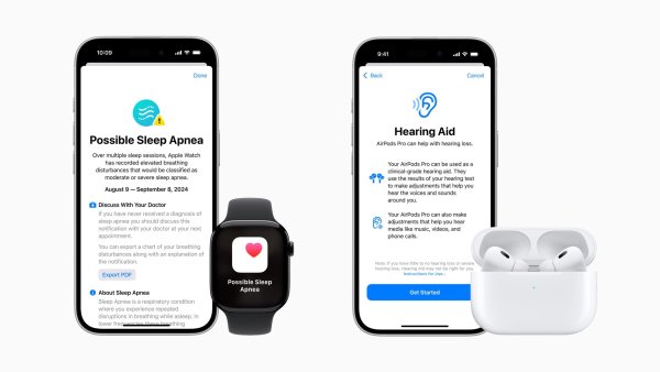 Apple Watch ไทยใช้ฟีเจอร์เตือนภาวะหยุดหายใจขณะหลับได้แล้ว ส่วน AirPods Pro 2 เป็นเครื่องช่วยฟังสำหรับปัญหาการได้ยินที่ไม่รุนแรง