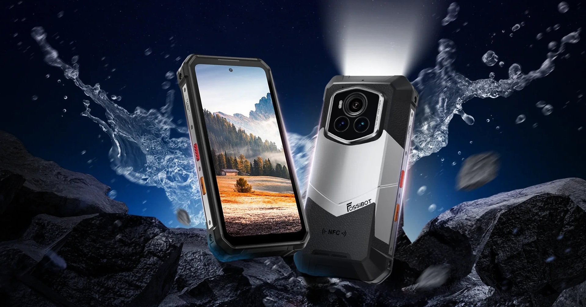 FOSSiBOT เปิดตัว F107 Pro : สมาร์ตโฟนกล้อง Starlight Night Vision รุ่นแรกของโลก, ทนทานเกรดกองทัพ