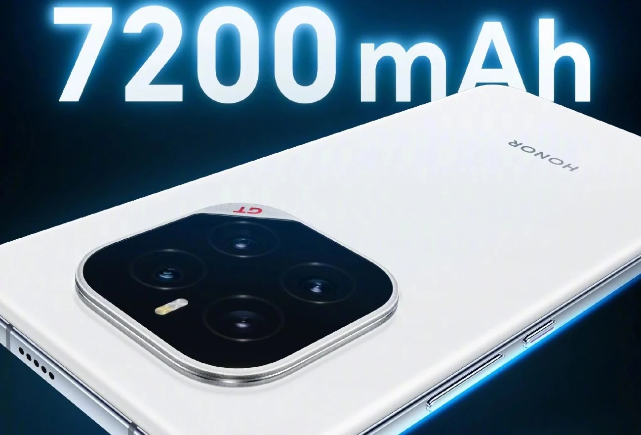 Honor GT Pro battery 7,200mAh