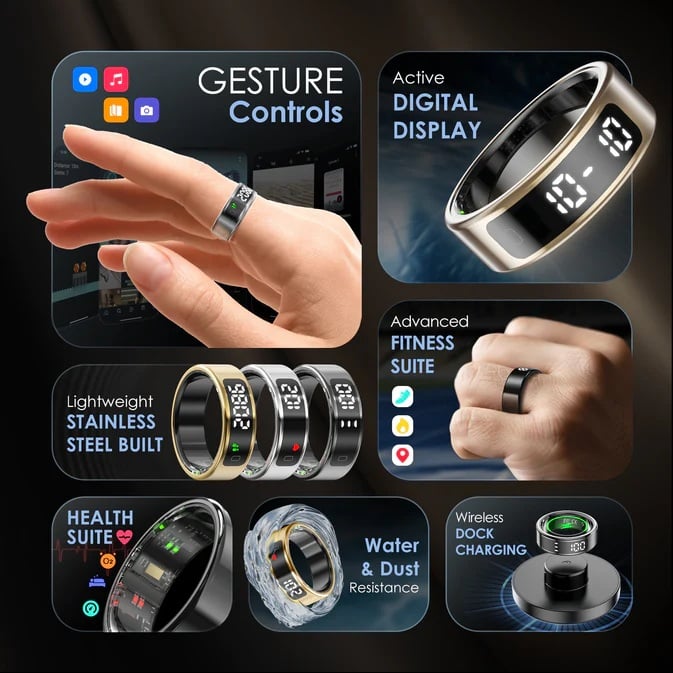 Pebble Halo Smart Ring
