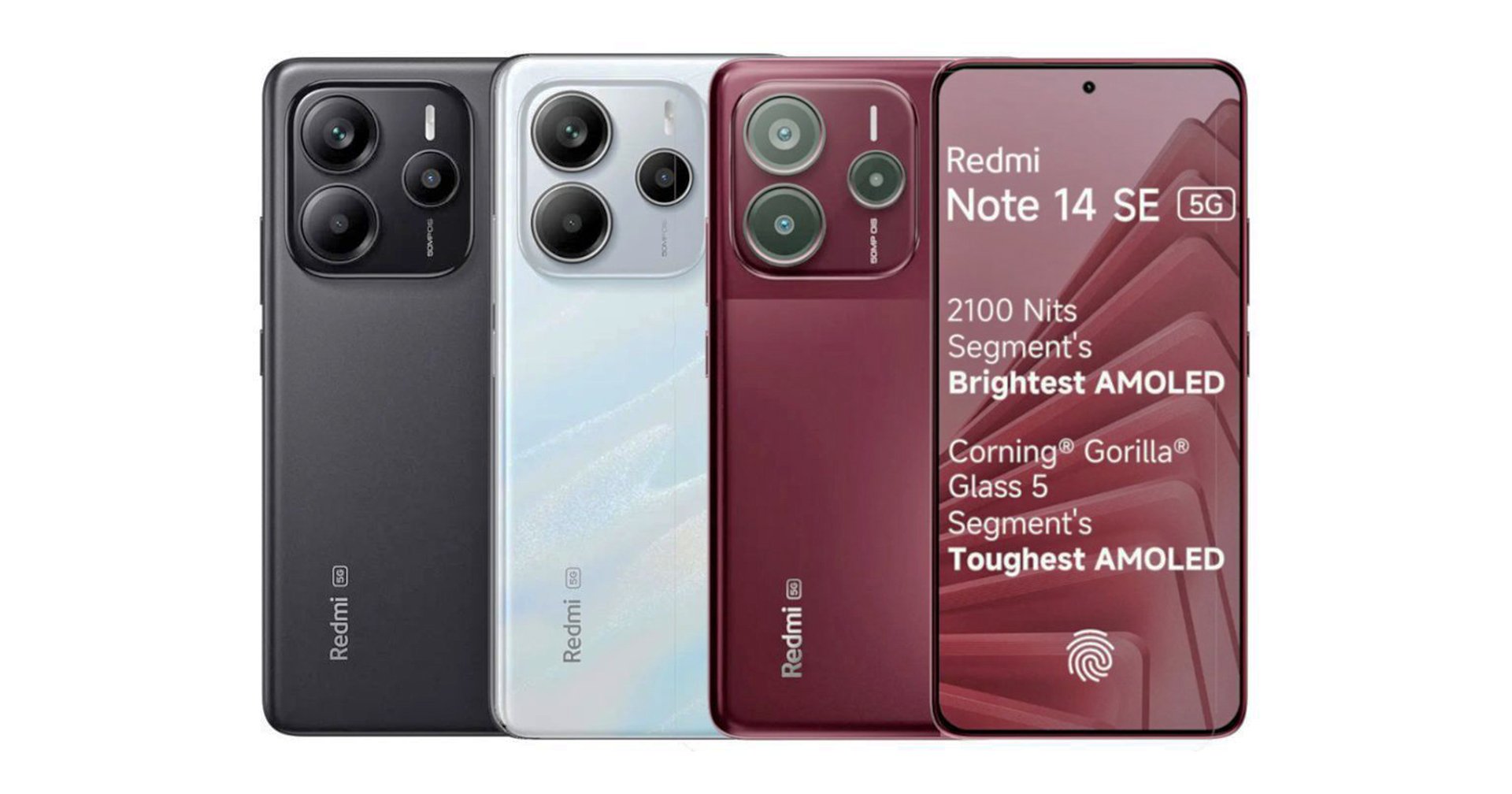 Redmi เปิดตัว Note 14 SE 5G : ชิป Dimensity 7025, จอ AMOLED 120 Hz, ชาร์จไว 45 W, ราคา 5,600 บาท