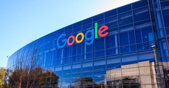 [2016-12-26] "Googleplex", Google Headquarters, Mountain View, California. Google logo on the office building is in this photo; Shutterstock ID 552493561; purchase_order: -; job: -; client: -; other: -