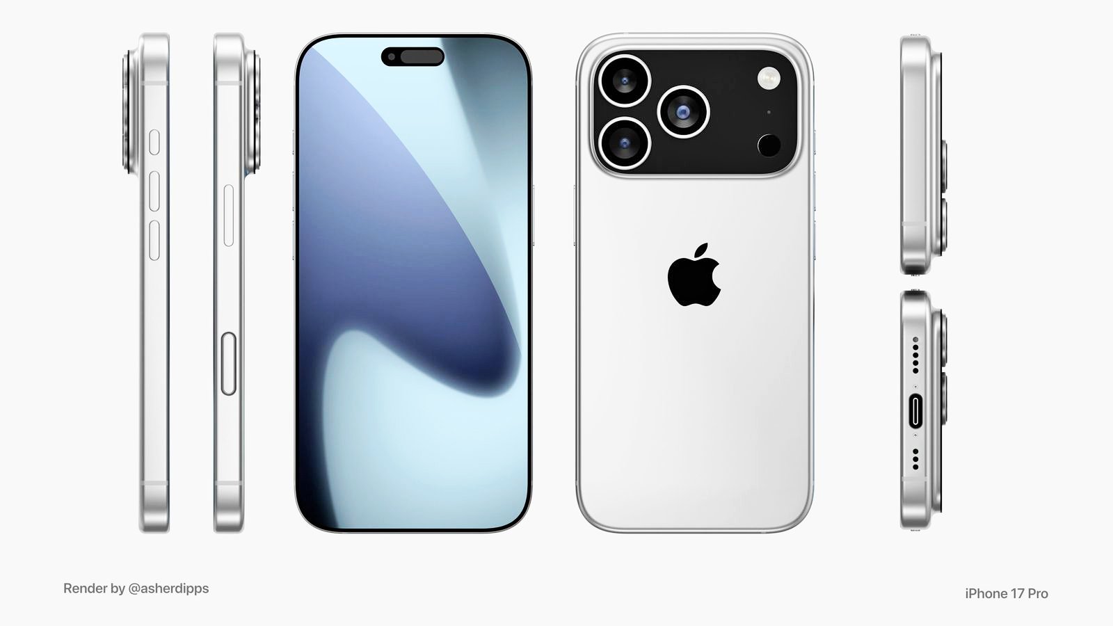 iPhone 17 Pro Max Render