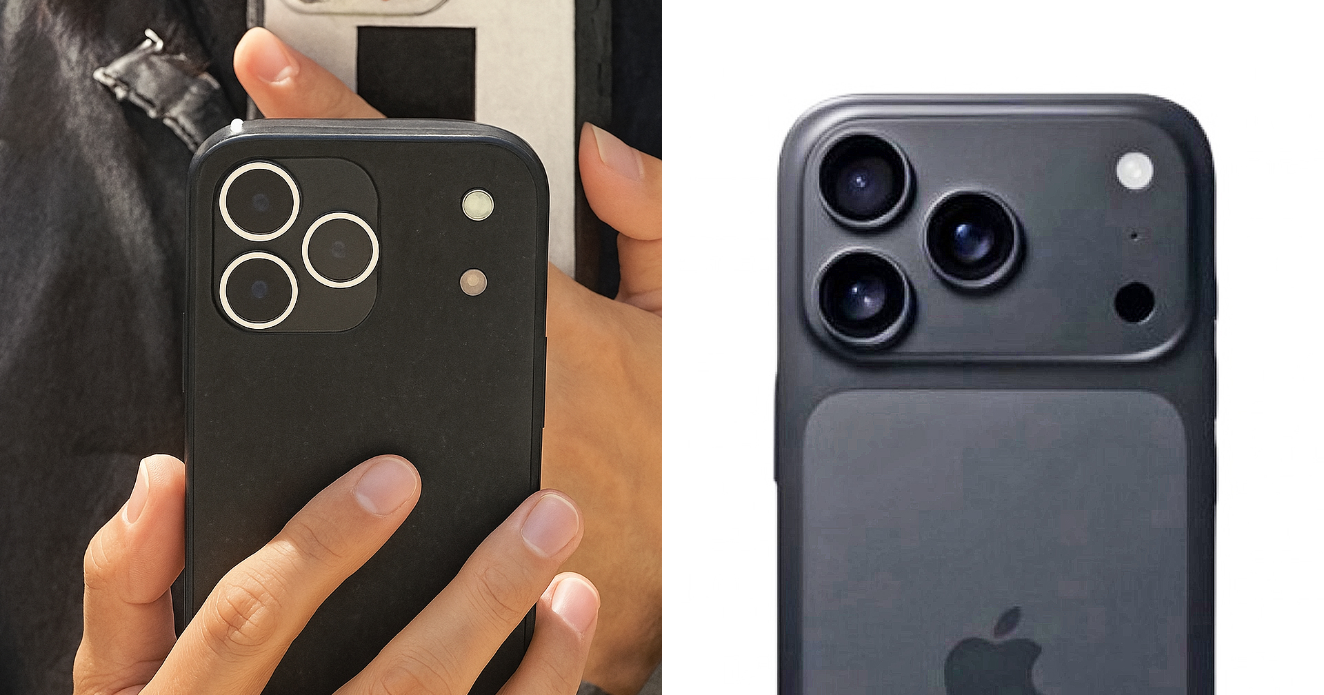 พบ iPhone 17 Pro เครื่องจริง : โมดูลกล้องหลังใหญ่ขึ้นชัดเจน