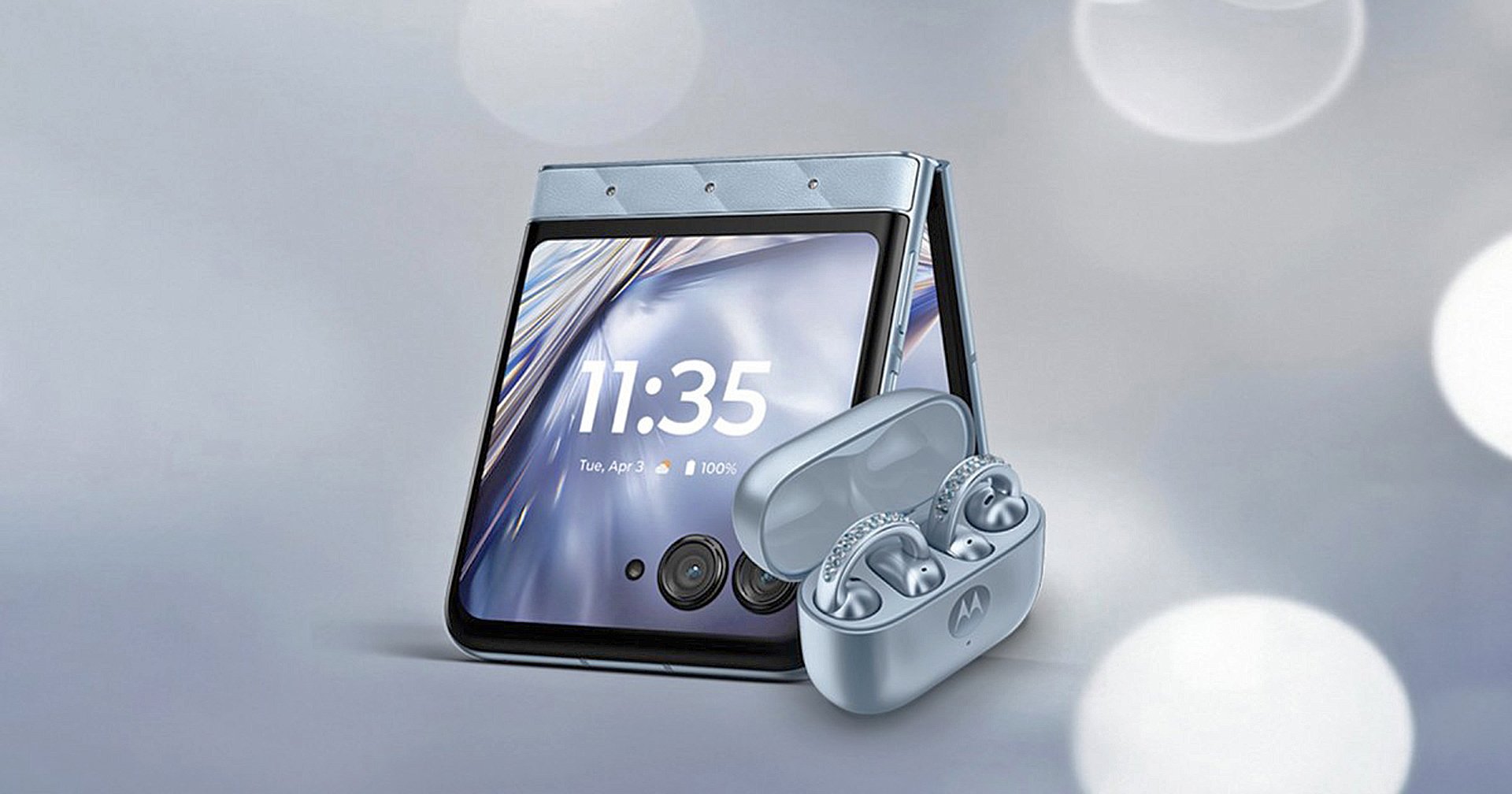 Motorola จับมือ Swarovski เปิดตัว Razr รุ่นพิเศษสุดหรูหรา พร้อมสีใหม่ Ice Melt ของ Pantone
