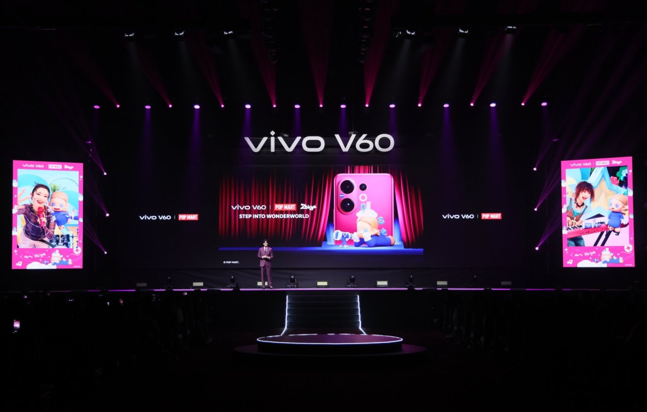 เปิดตัวแล้ว vivo V60 ราคา 15,999 บาท กล้องซูเปอร์เทเลโฟโต้ครั้งแรกบน V Series เสิร์ฟช็อตโปรให้คนสวย